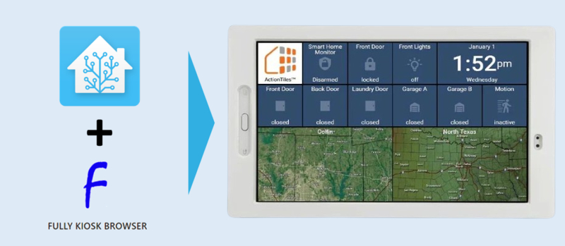 Controlling Your Home Assistant Dashboard with a Wall-Mounted Tablet