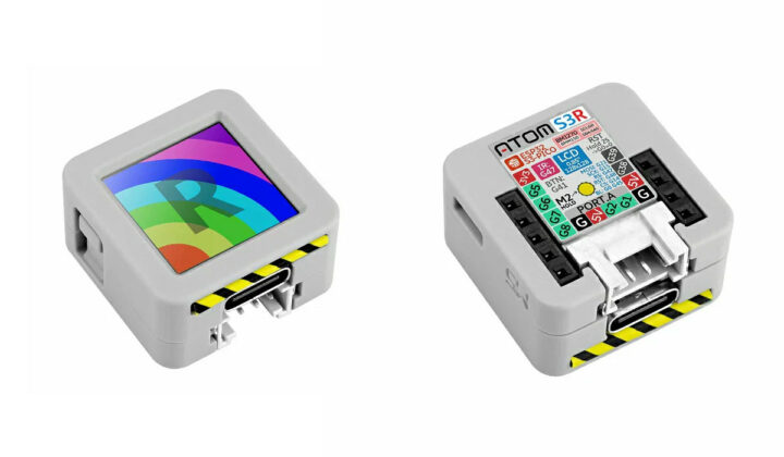 M5Stack Unveils New ESP32-S3-Pico Development Kits: ATOMS3R and ATOMS3R Cam